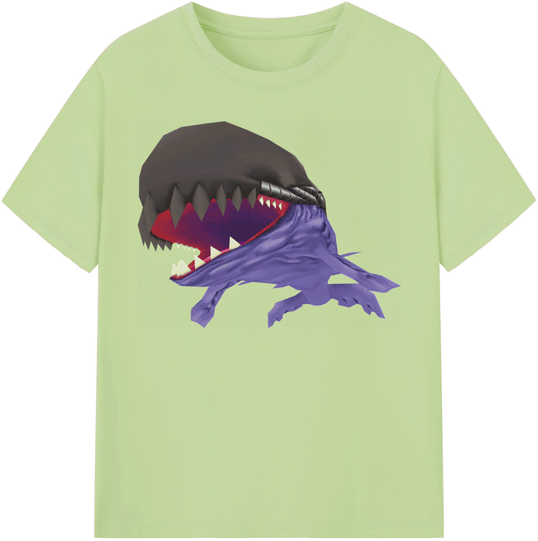 （画像用） Digimon デジタルモンスター/デジモン 綿100％半袖Tシャツ（フロントプリント）
